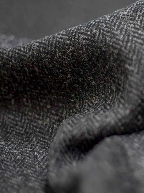 Harris Tweed Weste ''Tailor'' In Charcoal
