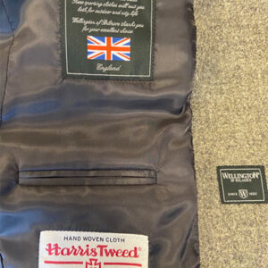 Harris Tweed Jacket Beige/grijs melange