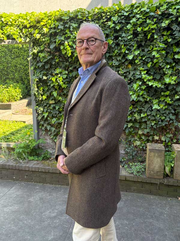 Herren Tweedmantel ''Howard'' In Irish Tweed