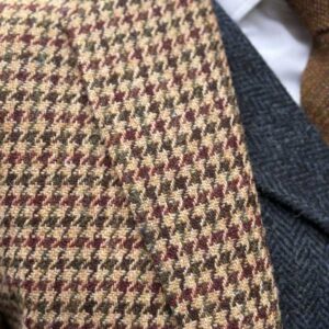 Harris Tweed Sakko ''London'' In Country Houndstooth