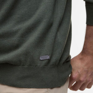 Barbour Pullover Bayfield Rundhalsausschnitt Olive