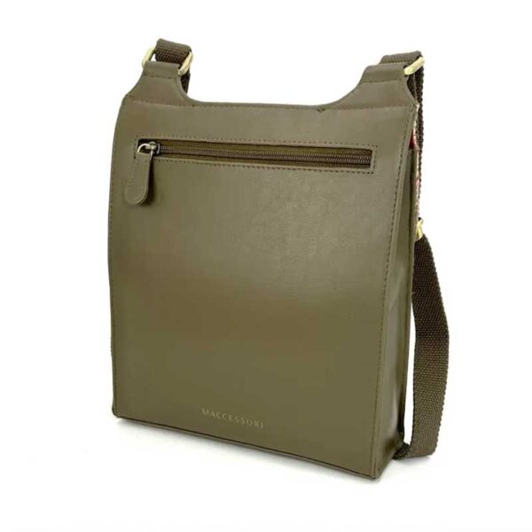 Harris Tweed Satchel Bag in Ahorn
