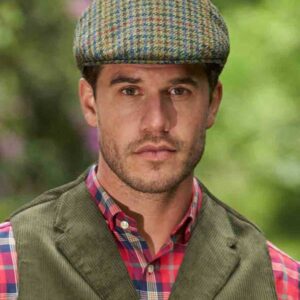 Harris Tweed Cap Henry im Green Castle