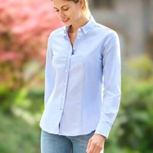 Stella Button Down Bleu