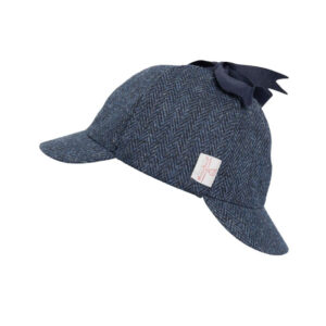 Harris Tweed Deerstalker Hut Watson Mitternachtsblau