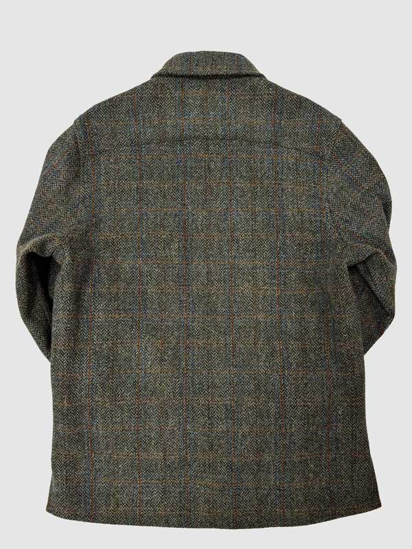 Harris Tweed Jack Overshirt - Grün