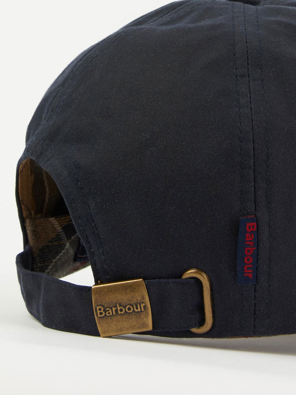 Barbour Sport Cap Wax Navy