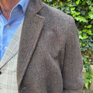 Herren Tweedmantel ''Howard'' In Irish Tweed