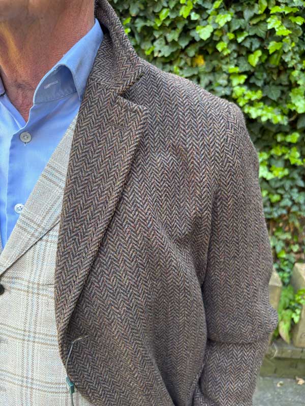 Herren Tweedmantel ''Howard'' In Irish Tweed