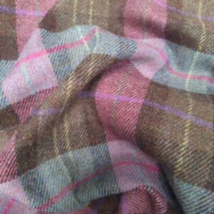 Harris Tweed Sakko ''London'' In Tartan Check