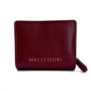 Harris Tweed Trifold Geldbörse, Lila-Karo