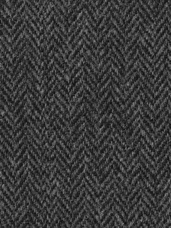 Harris Tweed Sakko ''London'' In Anthra Herringbone