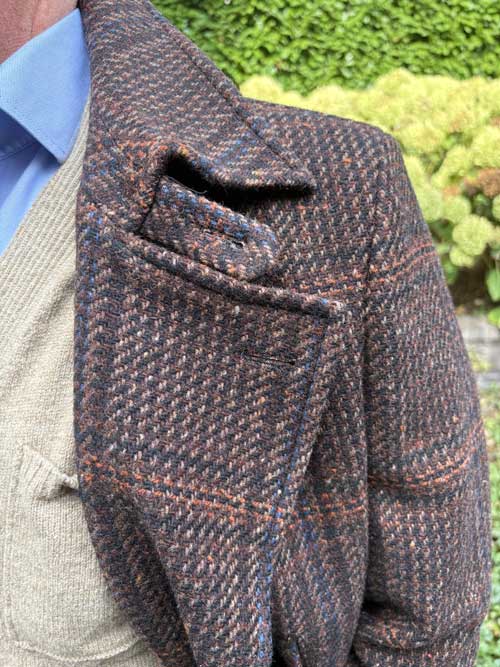Sheppard & Jones, Schippers Coat Glenncheck