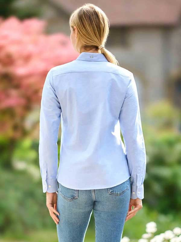 Stella Button Down Bleu