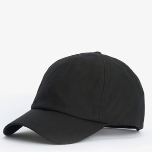 Barbour Sport Cap Wax Black