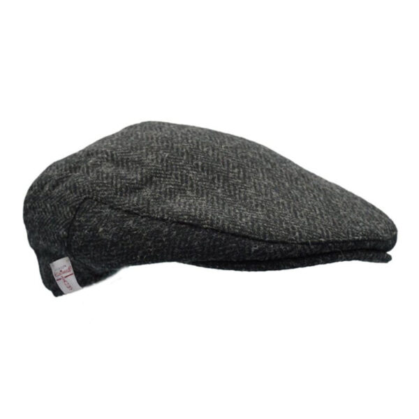 Flat Cap Harris Tweed Oakmoor Gun Metal