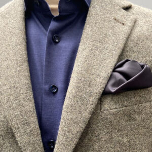 Harris Tweed Jacket Beige/grijs melange