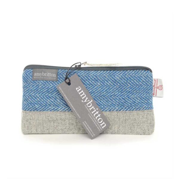 Harris Tweed Landscape Kosmetiktasche Eisvogel