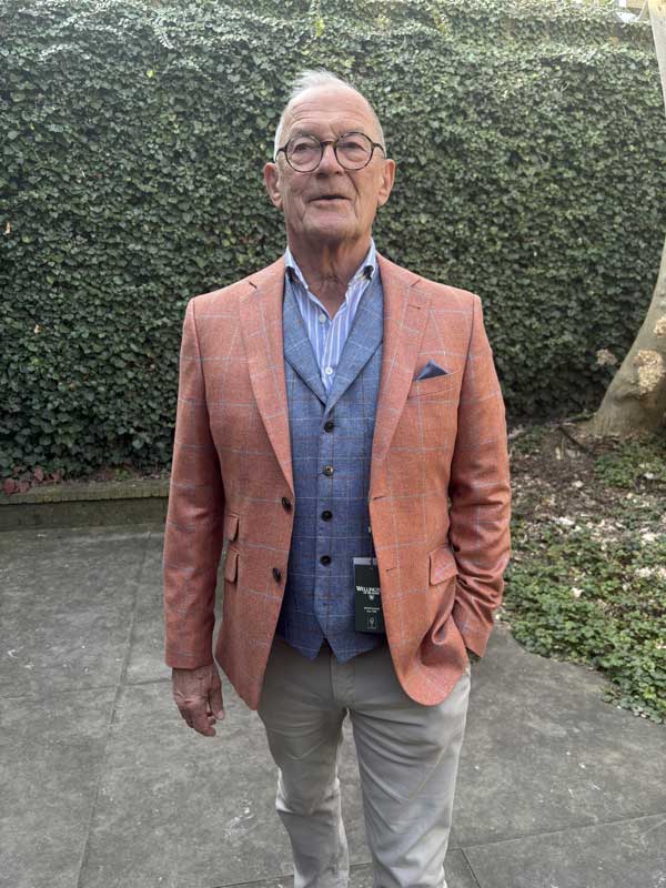 Sommerjacke Wellington Rose Check Silk