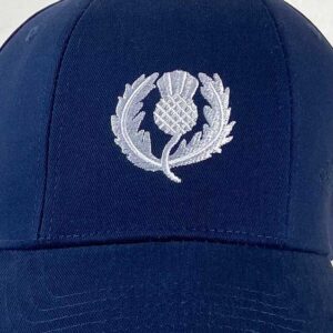 Scotland Rugby Cap Navy Vintage Style