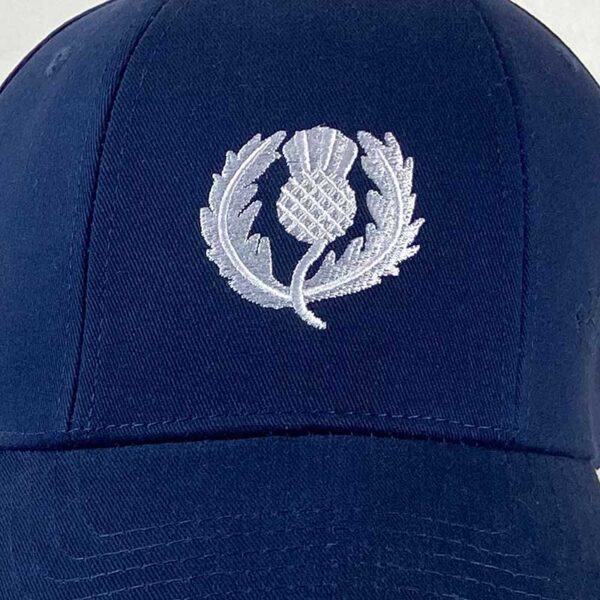 Scotland Rugby Cap Navy Vintage Style