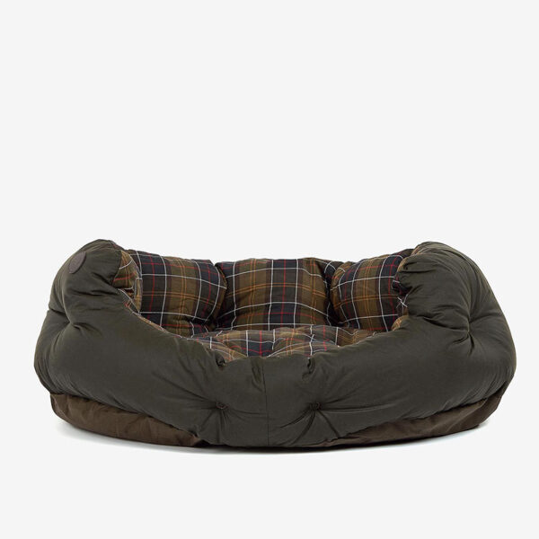 Barbour Wax/Cotton Dog Bed 35In