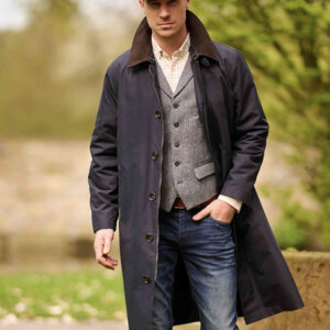 Wellington klassische Herrenmantel „Finchester All Season“ Navy