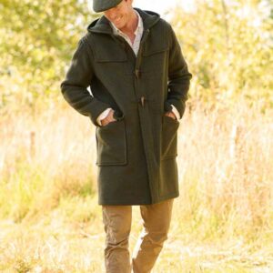 Dufflecoat ”Men’s Duffle” Für Herren In Oliv