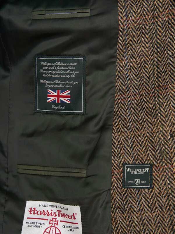 Harris Tweed Sakko London In King Of Tweed