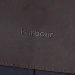 Barbour Aktentasche Wax Leather Briefcase Navy