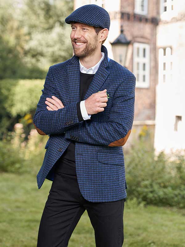 Harris Tweed Sakko ''London'' Im Scottish Check