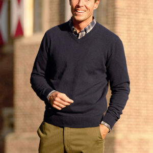 Merino-Pullover ''Jack'' In Navy