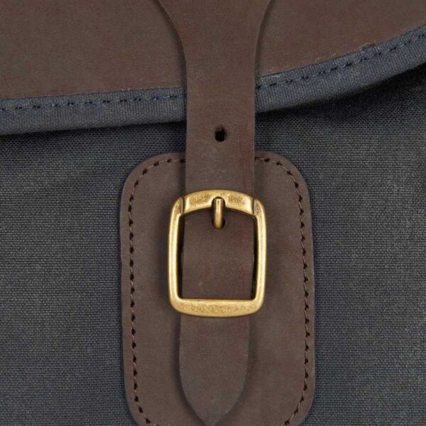 Barbour Tasche Wax Leather Tarras Navy