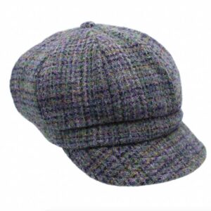Damenmütze aus Harris Tweed „Thistle“