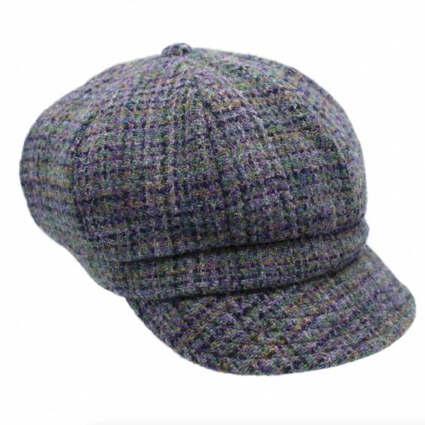 Damenmütze aus Harris Tweed „Thistle“