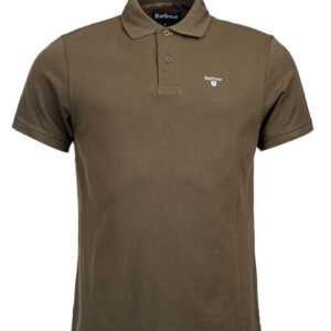 Barbour Poloshirt Tartan Pique Dark Olive