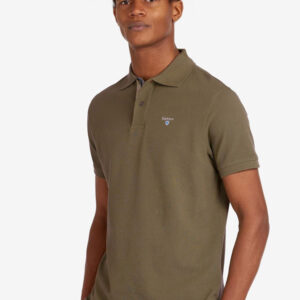 Barbour Poloshirt Tartan Pique Dark Olive