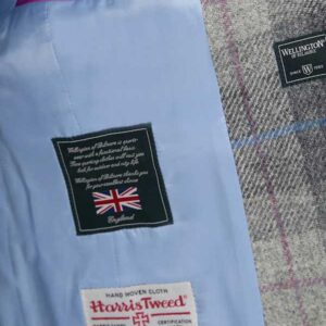 Harris Tweed Damenjacke Ladiesclub im Queen-Karo-Muster