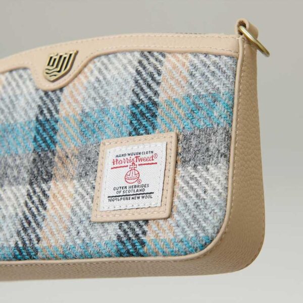 Harris Tweed Schultertasche, The Ailsa, Islander Check