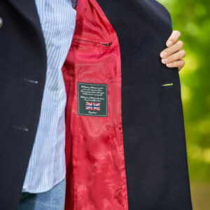 Damen Cabanjacke „Leonie“ Aus Woll-Kaschmir-Mix In Navy