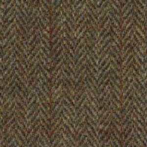 Harris Tweed Bodywarmer „Lisa“ In Evergreen