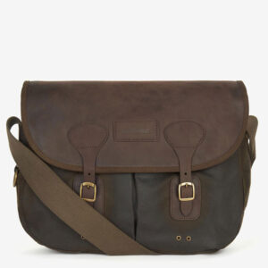 Barbour Tasche Wax Leather Tarras Olive