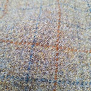 Harris Tweed Hose ''Mr. Miller " In Walnut Check