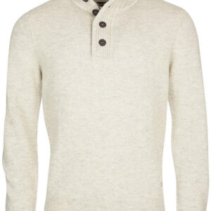 Barbour Woll Pullover Weis