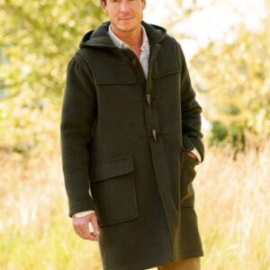 Dufflecoat ”Men’s Duffle” Für Herren In Oliv