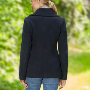Damen Cabanjacke „Leonie“ Aus Woll-Kaschmir-Mix In Navy