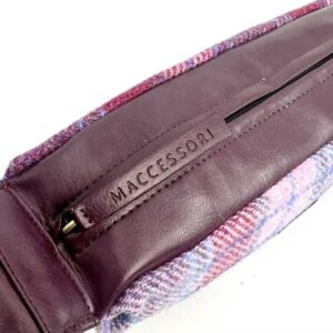 Harris Tweed Umhängetasche in Pastellrosa