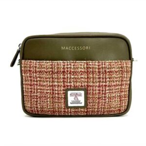 Harris Tweed Kameratasche in Ahorn