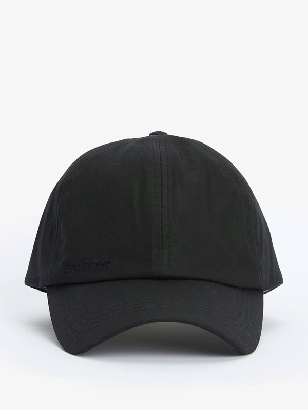 Barbour Sport Cap Wax Black