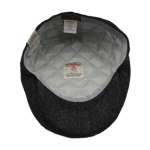 Flat Cap Harris Tweed Oakmoor Gun Metal